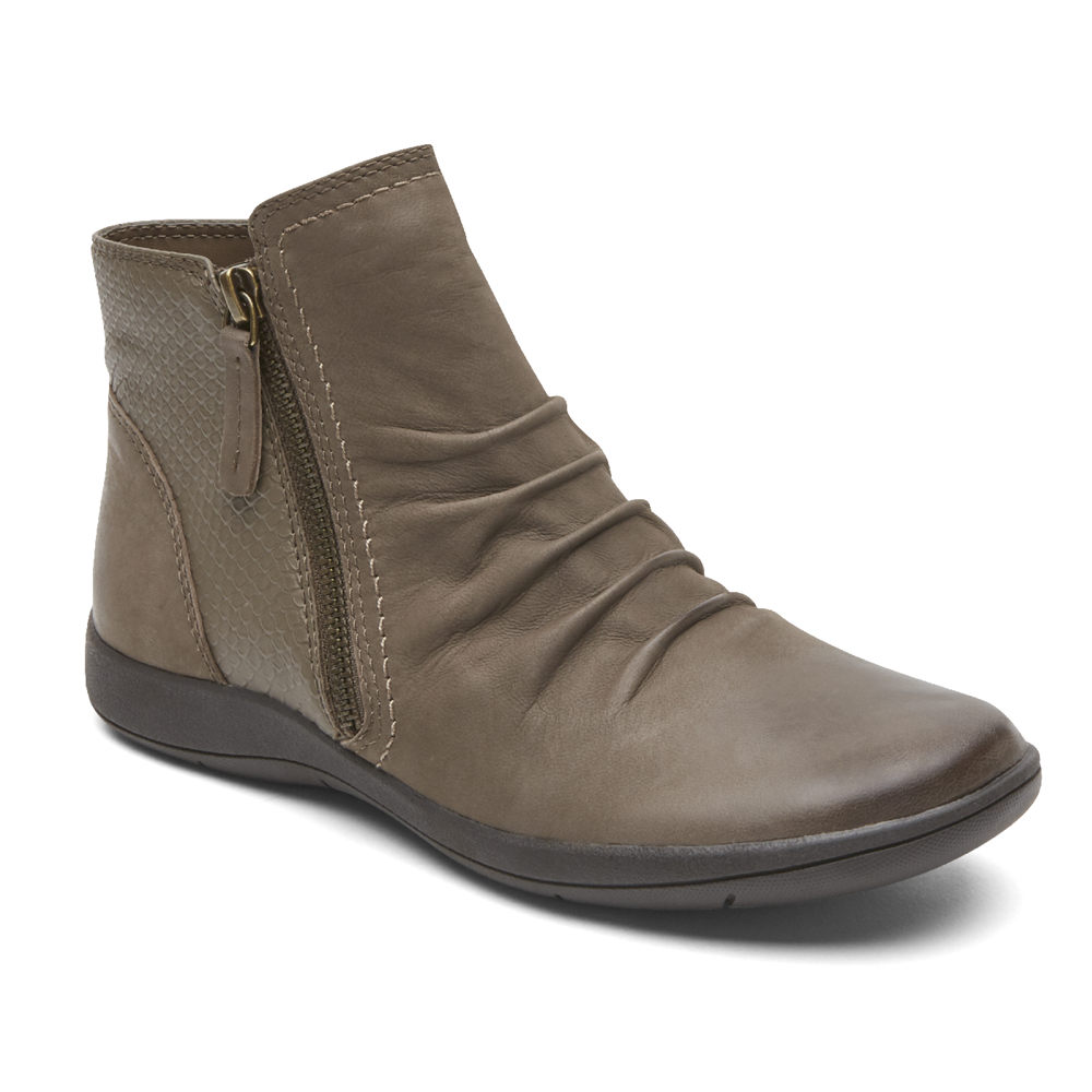 Botas Rockport Mulher Cinzentas - Tessie Panel - 97065QURE